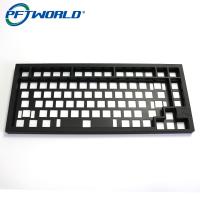 Pièces de fraisage de clavier en aluminium fait sur commande avec l'oxydation noire traitant des services