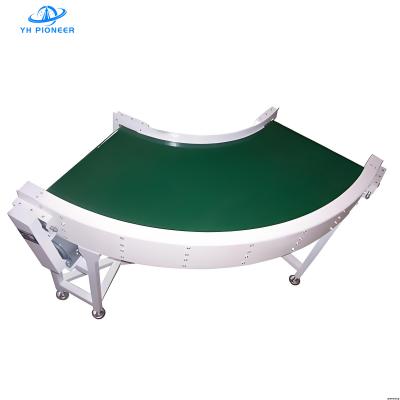 Customizable Turning Belt Conveyor With 0-30m/Min Variable Speed 220V 380V