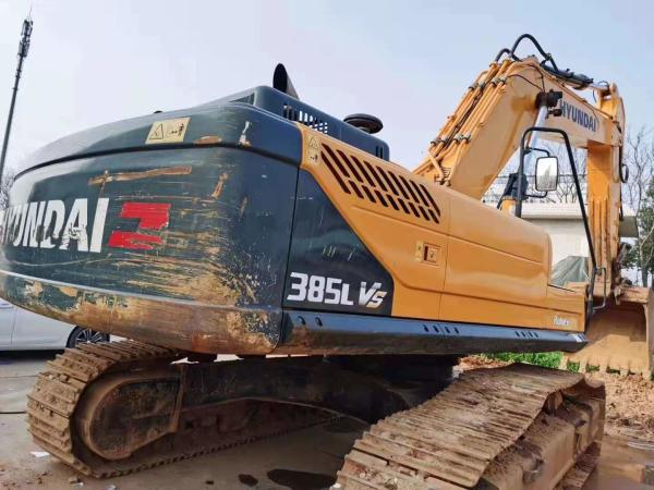 1.9m3 Bucket 38T R385VS Mining Hyundai Crawler Excavator