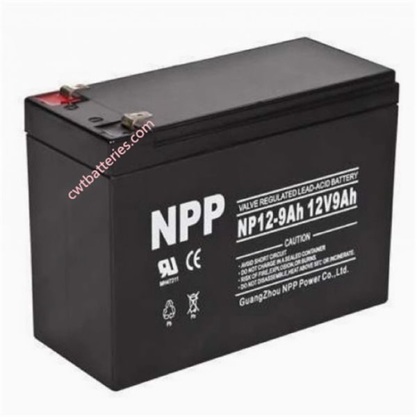 Maintenance-free NP12-9 12V 9Ah Vrla Battery High Quality
