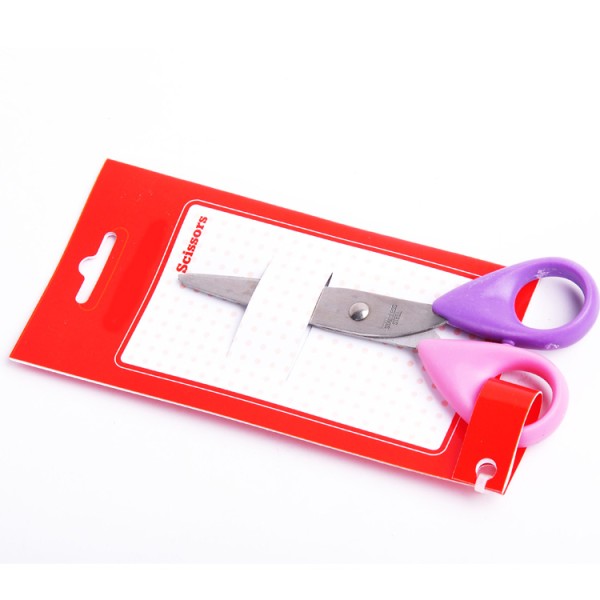 Wholesale reliable quality multi-colored OEM 5 inch student office scissors