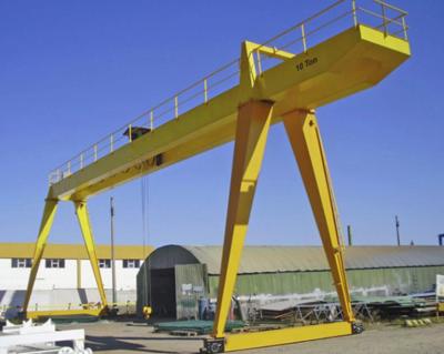 Locais de encontro dobro de Ton Gantry Cranes For Restricted da viga 30 do único modilhão