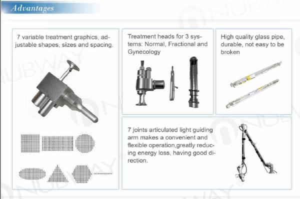 Multifunctional high quality vertical 30W fractional CO2 laser machine for sale