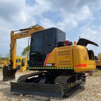 9185kg Sany SY95C Excavadoras usadas de trilho Sistema hidráulico Sany Excavadora hidráulica
