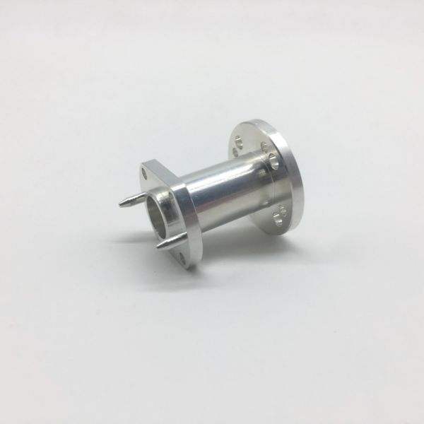 High Precision Machining CNC Lathe Parts with Customized Size and Metallic Silver Color