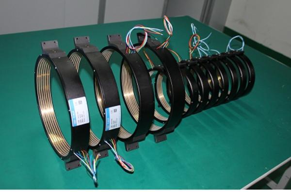 0.7mm Pin Distance Separate Rotor Slip Ring For Rotary Table And Test Equipments