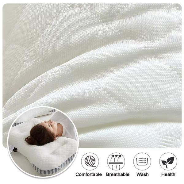 Stylish and Versatile Classic Soft Microfiber Pillow Washable Neck Protection Pillow