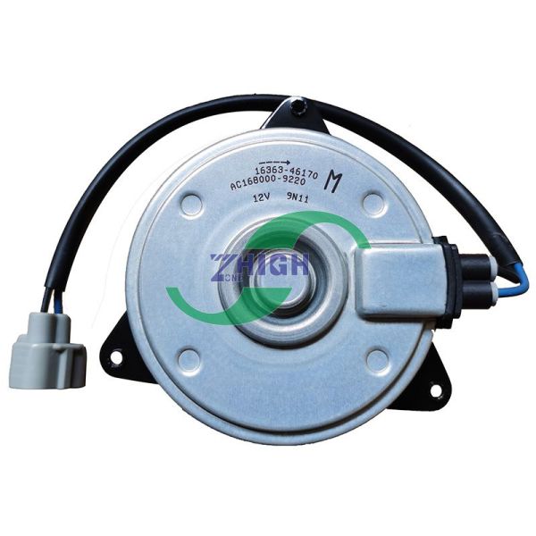 Radiator Cooling Fan Motor  168000-9220 16363-46170 16363-0P190
16363-0P210 for TOYOTA   ESTIMA 3.5 / HARRIER 2010  LEXUS RX350'2009-2015 #Highlander GSU45'07-08