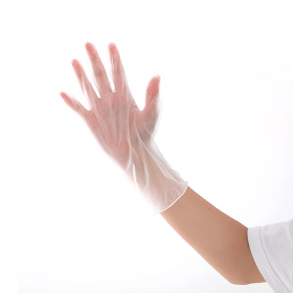 Haixin Health Examination Glove Nitrile PE Finger Hand Gloves Powdered Surgical Medical Hand Exam