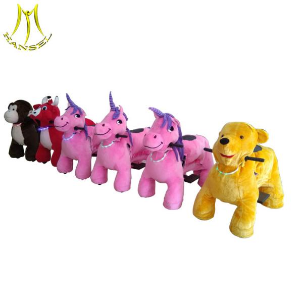 Hansel baby battery car and children electric cars with ride on horse toy pony for sale