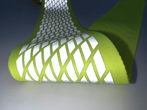 PET TPU cinta refletora de transferência de calor para moda usar sapatos chapéu