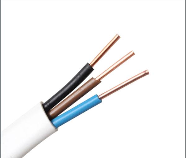 Low Voltage Flat Twin & Earth Electrical Cable Wire Grey 2* 2.5 + 1.5sqmm