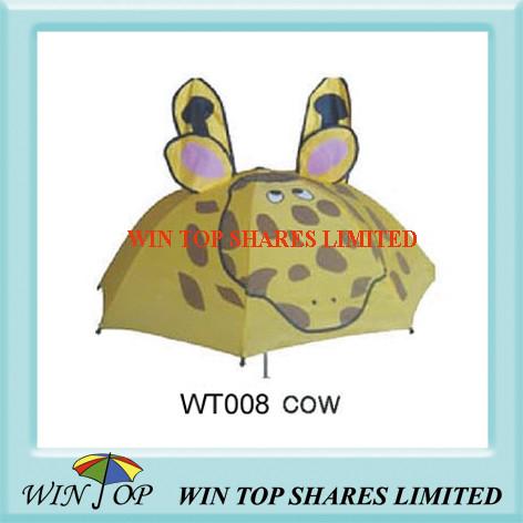 18 Beautiful Cow Cartoon Umbrella (WT008)