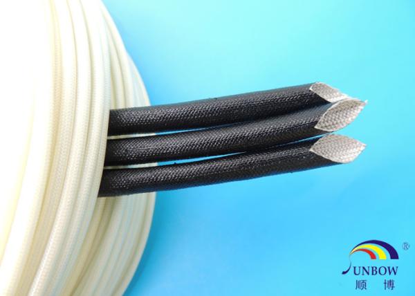 Insulation Acrylic Fiberglass Sleeving / Sleeves Wear Resistance oil proof