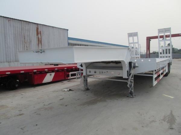 2 Axle Heavy Duty Gooseneck Low Bed Trailer 40T 50T 60T