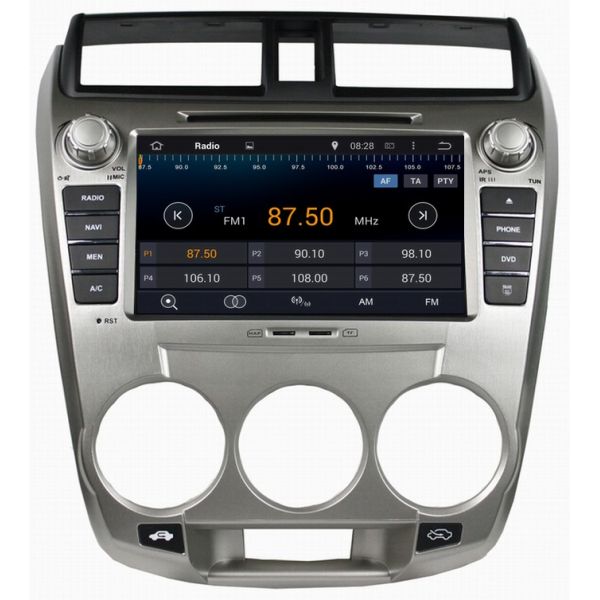 Ouchuangbo Car DVD GPS Navigation Stereo System for Honda City 1.5L 2008-2012 Android 4.4