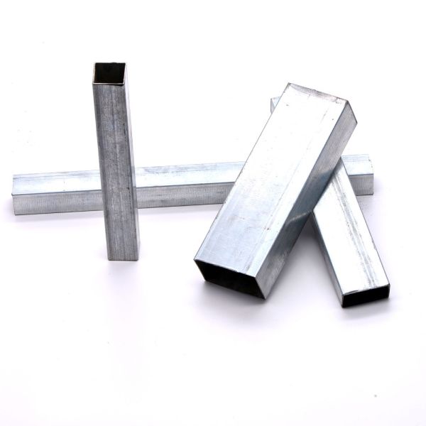 Трубка квадрата трубки черноты DIN 40X40 прямоугольная стальная 20mm гальванизированная