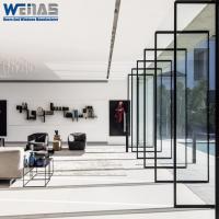 Unique Operation Interior Aluminum Pivot Door For Space Dividing