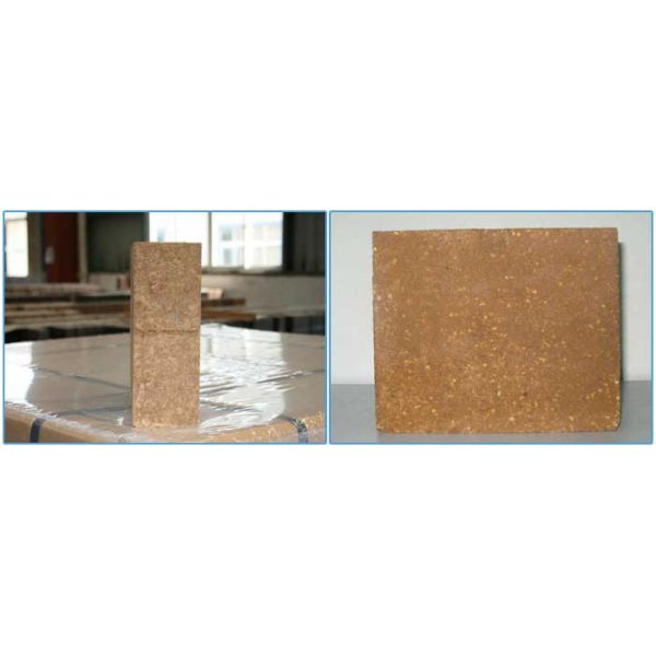 Magnesia High Alumina Fire Bricks Alkaline Refractory Material For Industrial Furnace
