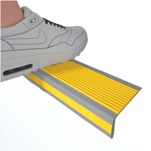 Anti-Collision Step Edge Trim Strips Stair Nosing Rubber Stair Tread Edge Protector Corner Bumpers