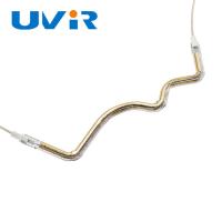 Elemento de aquecimento de tubo de quartzo de longa duração CE fácil de instalar