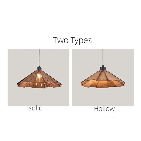 Люстра чайной комнаты небольшой Адвокатуры ресторана привесной лампы соломенной шляпы искусства древесины Wabi Sabi домашняя