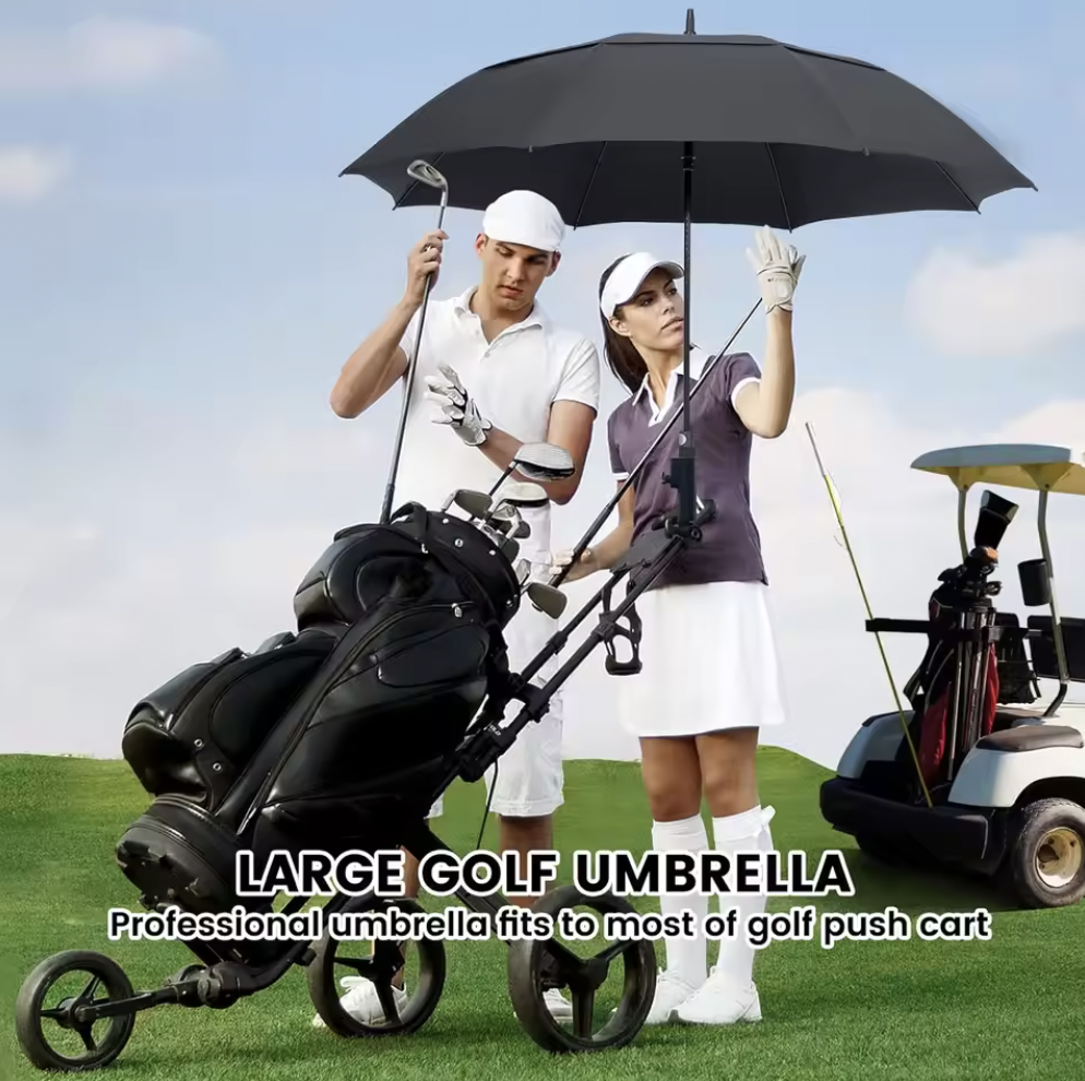 Reliable 62 Inch Umbrella Printed Golf Umbrella Windproof With EVA Foam Handle