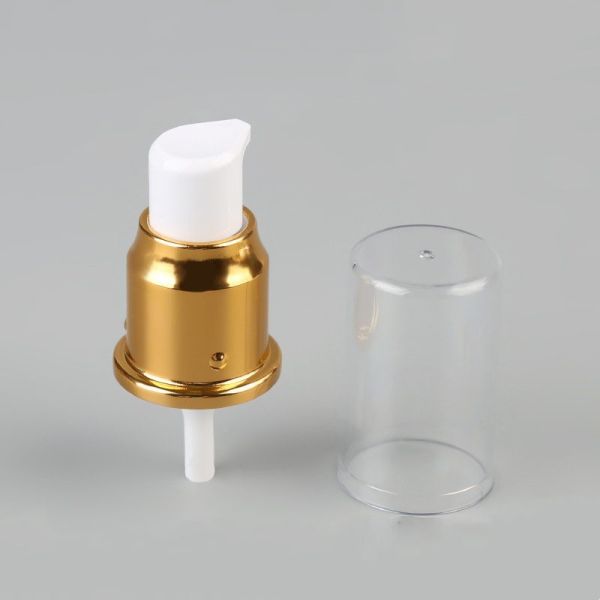20/410 20mm Treatment Cream Pump UV Gold Foundation Powder Pump For Bottle