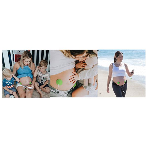 5th Generation Pregnancy Baby-Bump Headphones Prenatal Bellyphones Play Music, Sound and Voices to the Womb