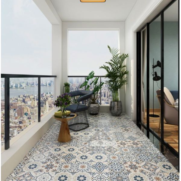 Взгляд мрамора плитки пола кухни цветочного узора 200*200mm керамический