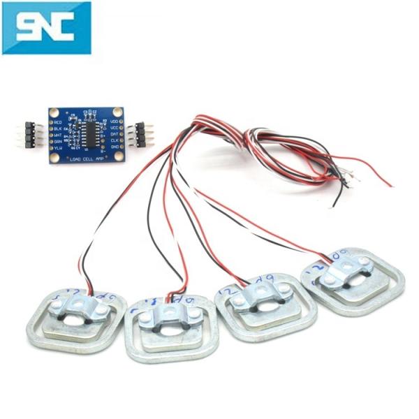 Capteur de poids de petite cellule de charge pour l'échelle du corps du bébé 200 kg 10 kg 20 kg 50 kg 150 kg 300 kg Résistance à l'entrée de micro plat 1000 ± 10Ω