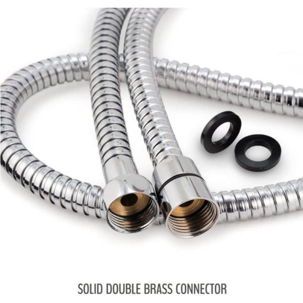 Plastic ABS 2024 High Pressure Water Saving 3 Mode Function Shower Head With Hose Holder