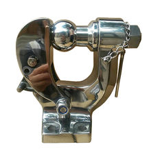 STAINLESS STEEL 304 PINTLE HOOK Electroplated Tiger Head Trailer Tow Hook With Lock / Bolt /Hitch STEEL TOOK HOOK