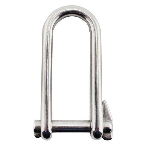 Galvanized Stainless Steel Key Pin Shackle 0.5mm-50mm D Shackle For Keys