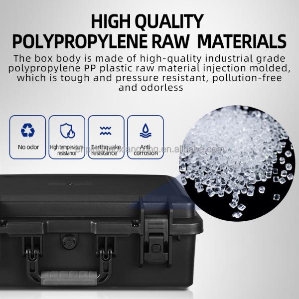 Multi-purpose Usage Waterproof Shockproof Hard Case for Protective Instrument Equipment Inner Size 525*291*170 40 130 mm