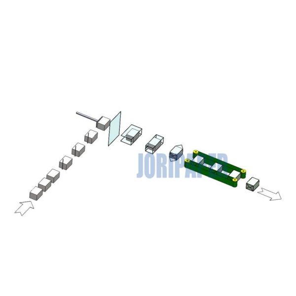 80bags/min Nylon and Plastic Film Facial Tissue Paper Napkin Wrapping and Packing Machine