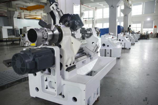 Dual Spindle CNC Turn Mill Machine Hard Rail Power Turret Lathe