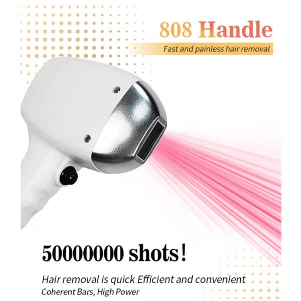 3in1 Ipl 808nm Diode Laser Machine Nd Yag Tattoo Removal Device