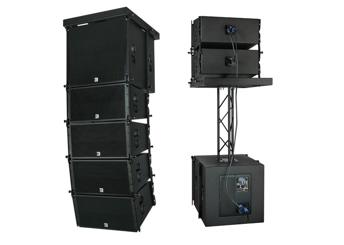 Stage Events Powered Line Array Speakers 10 Inch CVR PRO Audio
