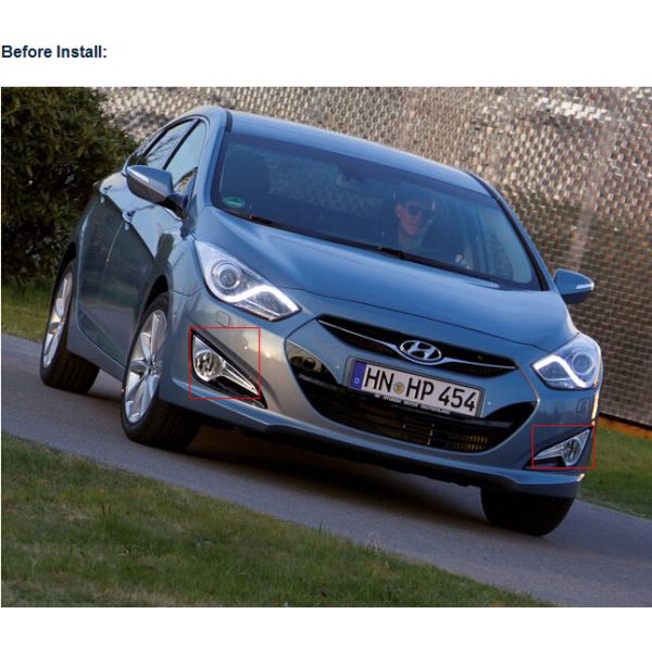 Hyundai i40 DRL LED Daytime driving Lights car exterior light for sale