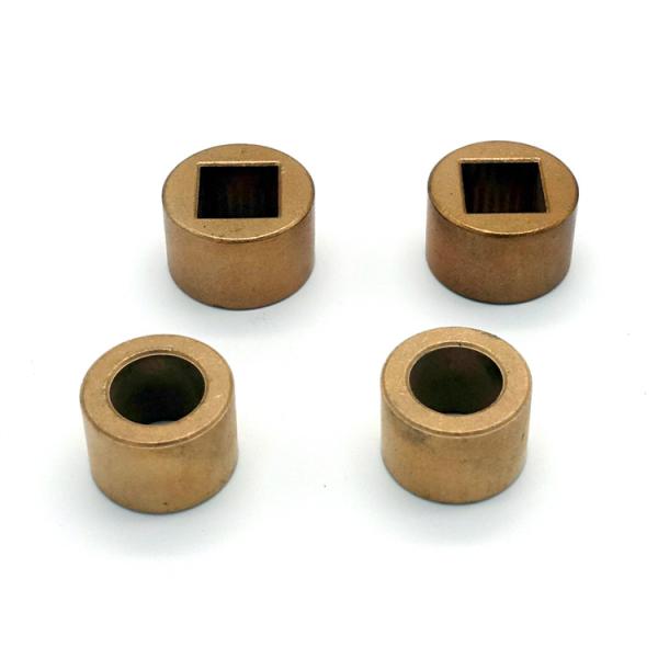 Customization Sintered Metal Parts Shaft Sleeve Powder Metallurgy Bronze Bushing