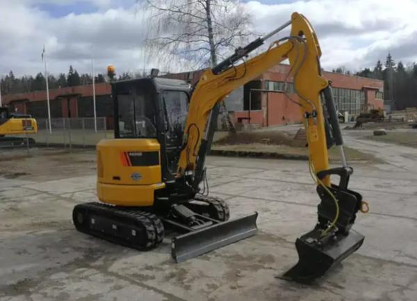 LIUGONG Excavadora operada por moedas Excavadora Mini Excavadoras de rodas 9017F ZTS