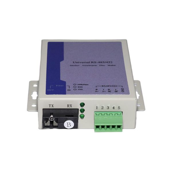 Fiber Optic Transceiver to RS485 Converter 1 Channel RS485 Fiber Media Converter 