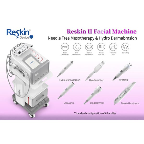 Needle Free Meso Hydra Facial Machine For Hydrating Facelifting Skin Whitenting