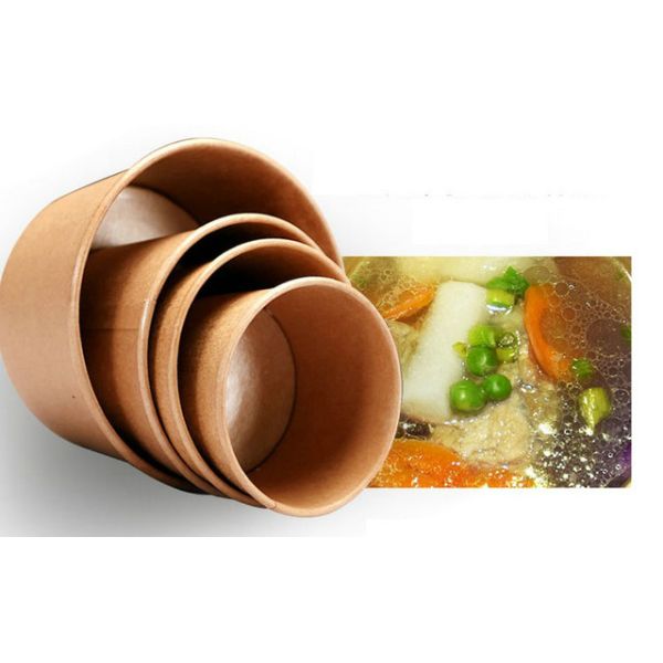 Jumbo Roll PE Coated One Side Brown / White Kraft Paper For Food Packing