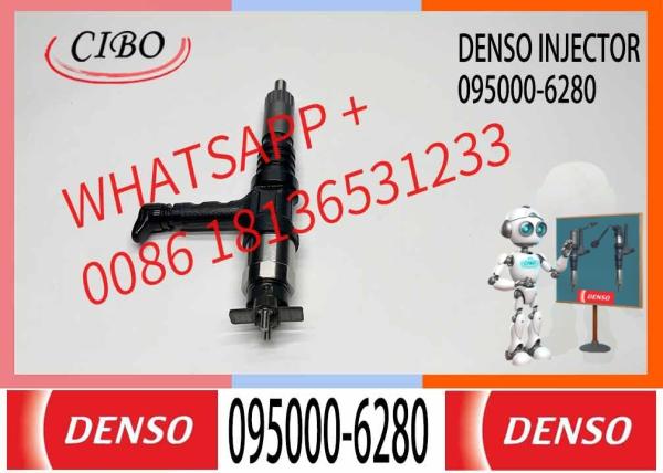 High Quality Diesel Engine Fuel Injector 095000-6280 / 6219-11-3100 For Komatsu PC400-8/650-8R/450-7