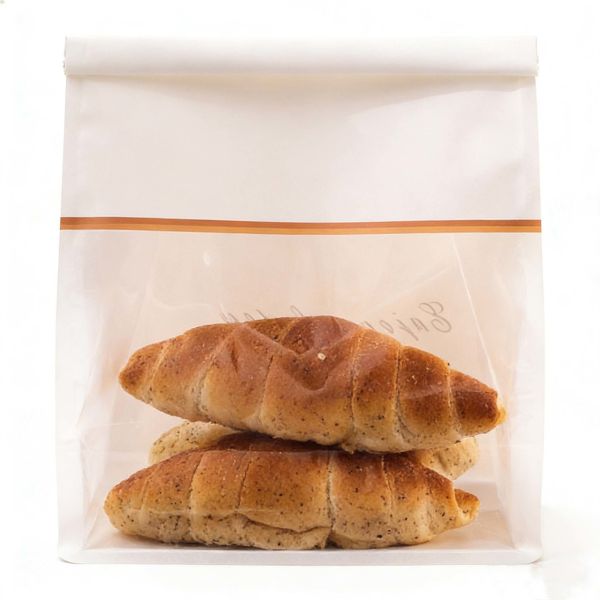 Custom Bread Bag With Tin Tie For Food Packaging