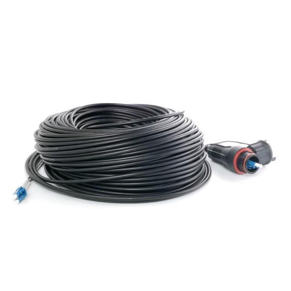 Ip67 LC Compatible Fullaxs Waterproof Fiber Optical Cable