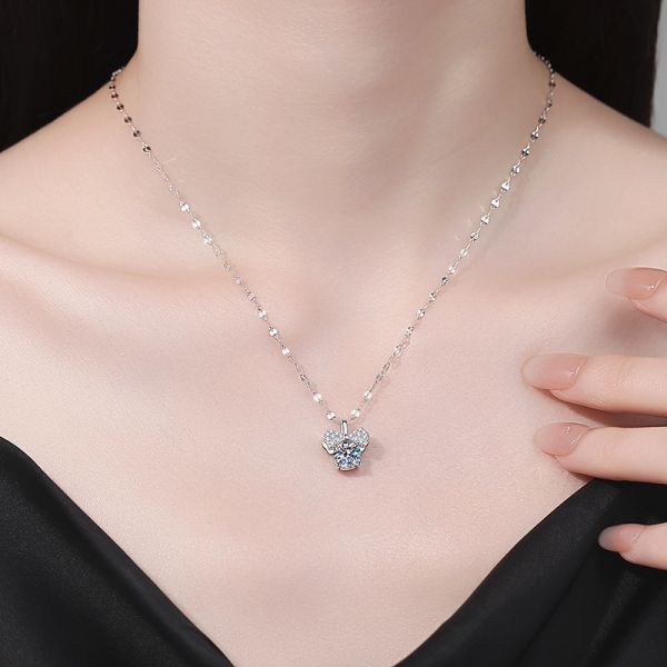Collares de plata de ley 925 pulida: opciones de joyería de moda perfectas para minoristas que se dirigen a clientes preocupados por la moda