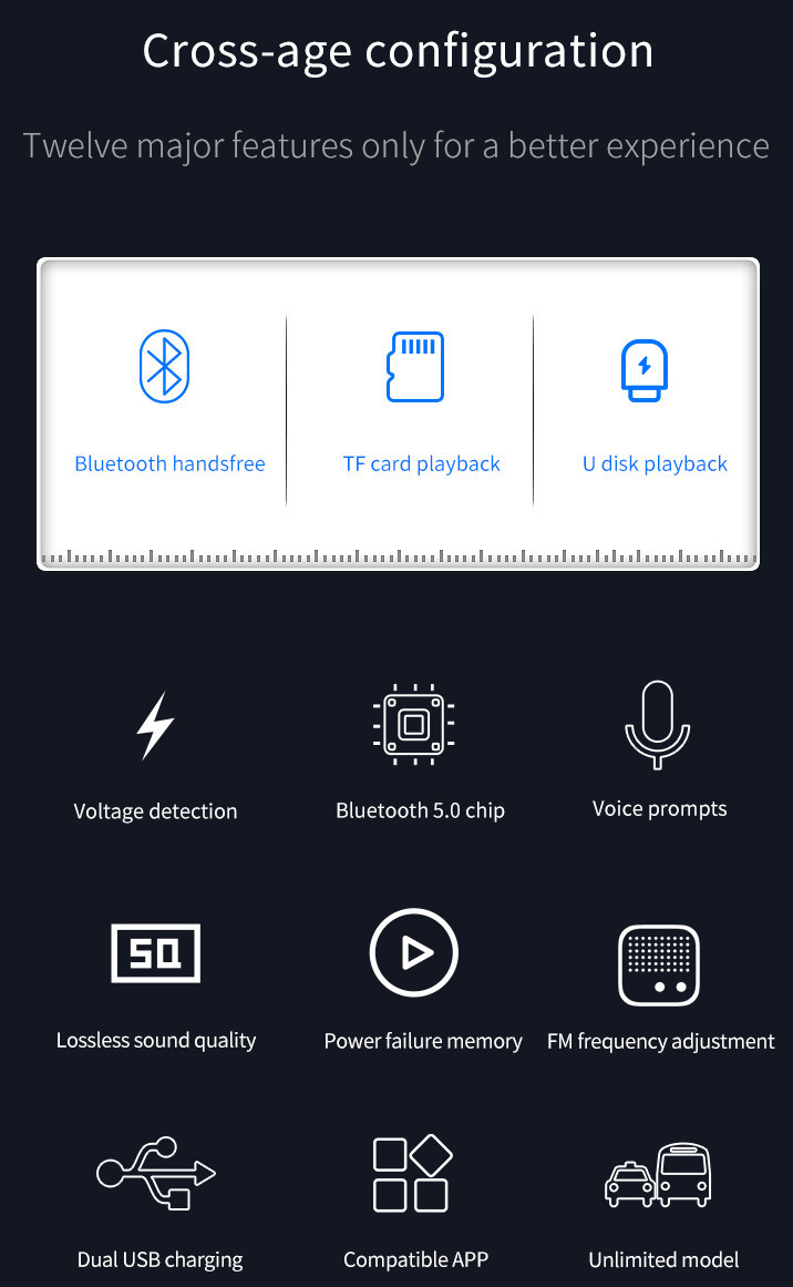 Радио 5V 3.1A набора автомобиля MP3 WMA Bluetooth навигации голоса